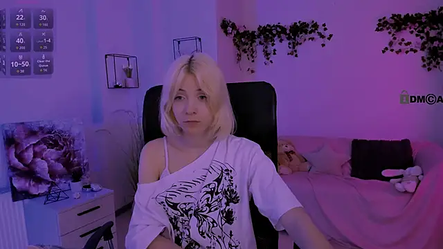 gloria_bubble webcam