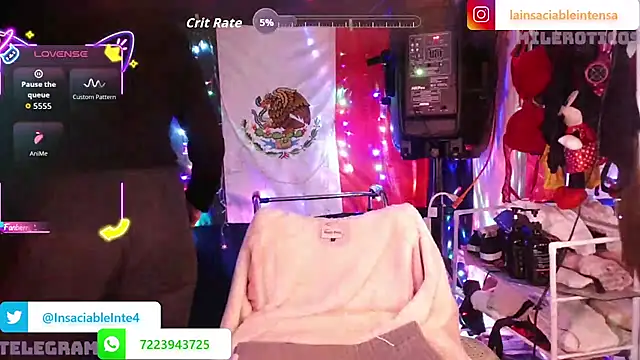 LaInsaciableIntensa live cam