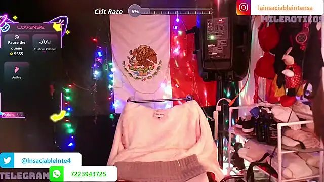 LaInsaciableIntensa live cam