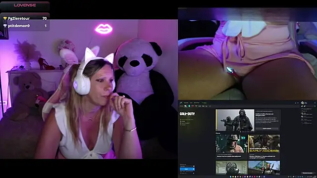 Angie-night webcam