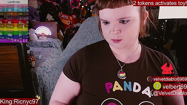 VelvetDiablo 🤜 live naked stream