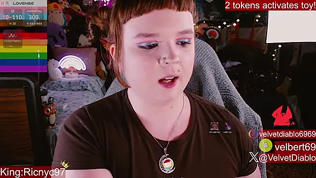 VelvetDiablo 🤜 live naked stream