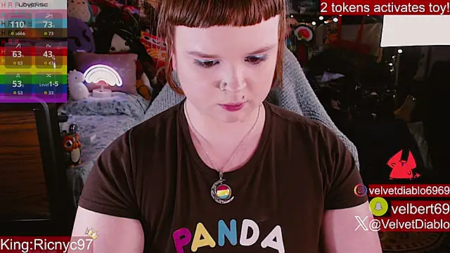 VelvetDiablo live cam