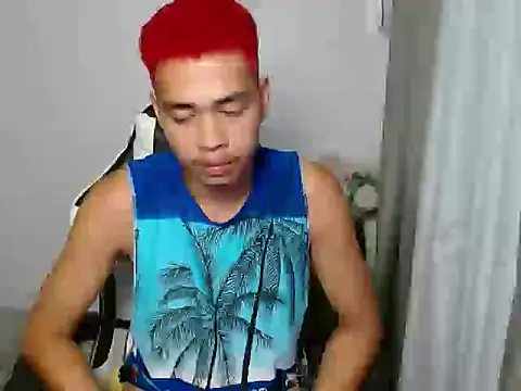 curlyasian_njxx (M twink) - public cum show