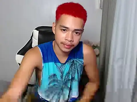 curlyasian_njxx (M twink) - public cum show