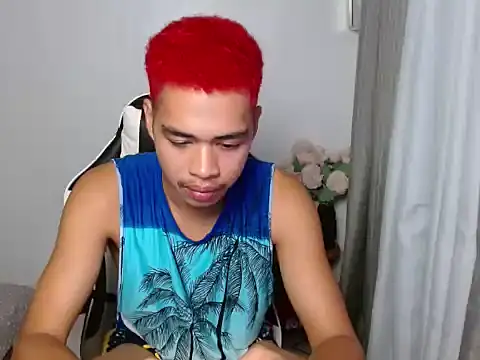 curlyasian_njxx (M twink) - public cum show