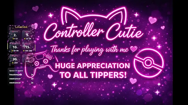 Controllercutie webcam