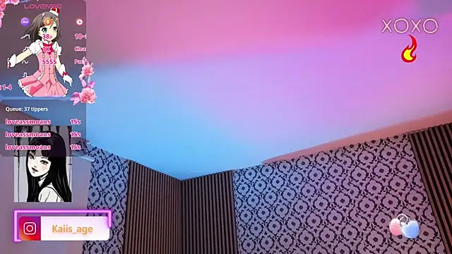 kaisage_tay (T teen) - ride dildo + ahegao🤠🍆
