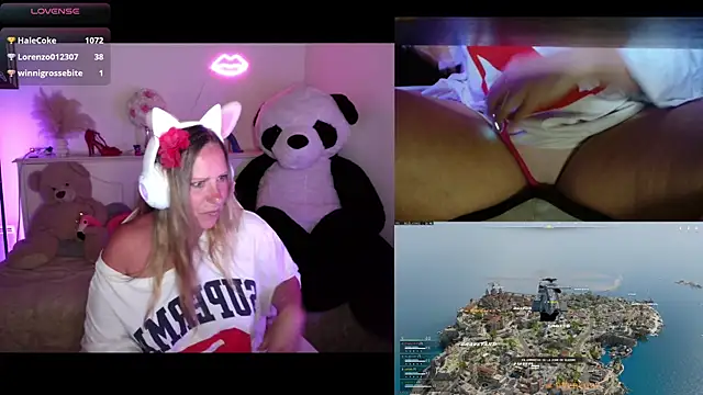 Angie-night webcam