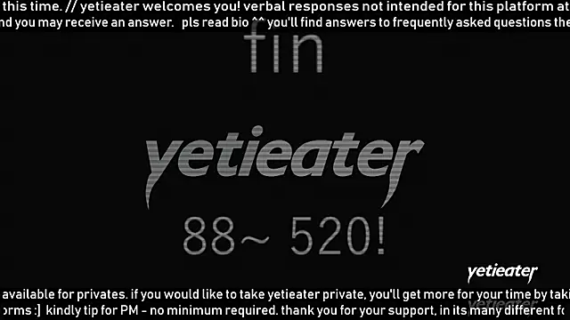 yetieater webcam