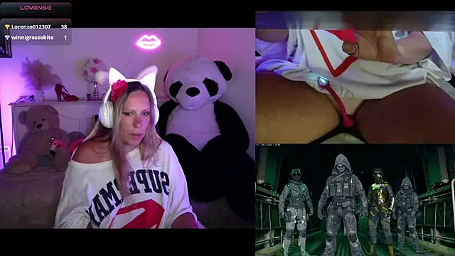 Angie-night webcam