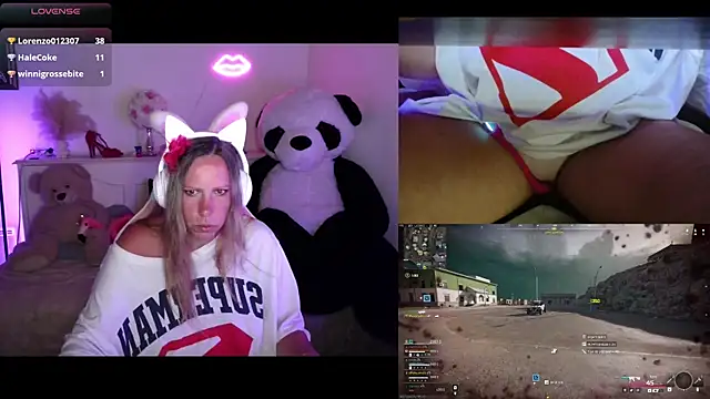 Angie-night webcam