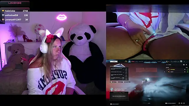 Angie-night webcam