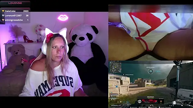 Angie-night webcam