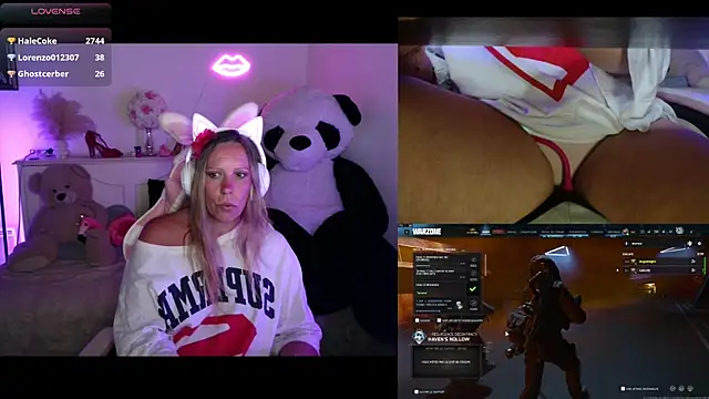 Angie-night webcam