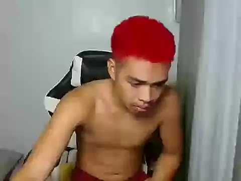 curlyasian_njxx (M twink) - public cum show
