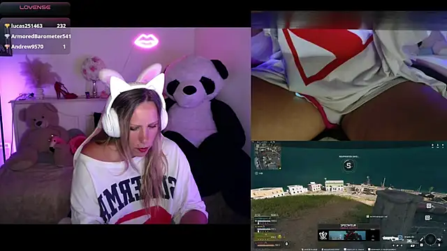 Angie-night webcam