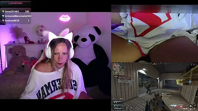 Angie-night webcam