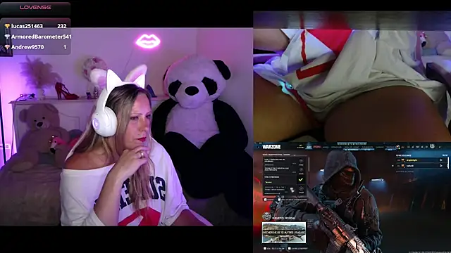 Angie-night webcam