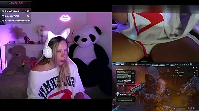 Angie-night webcam