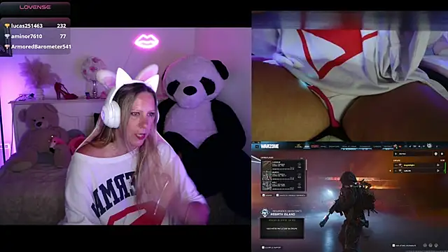 Angie-night webcam