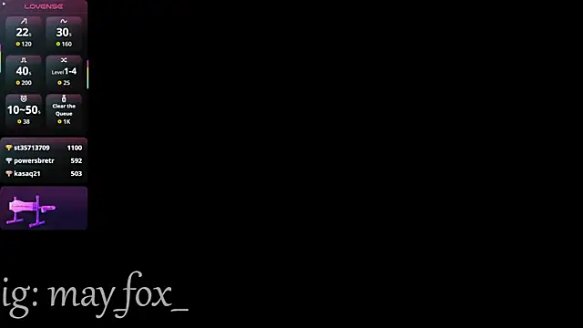 mayfoxx06 webcam