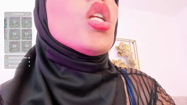 hanajameela webcam