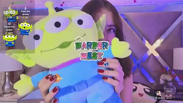 HarperrWest live cam on StripChat