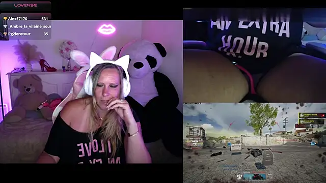 Angie-night webcam