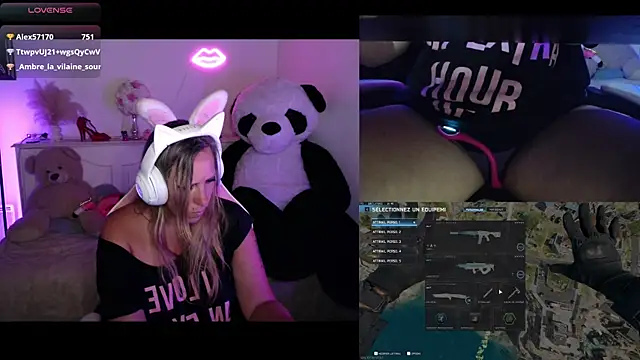 Angie-night webcam