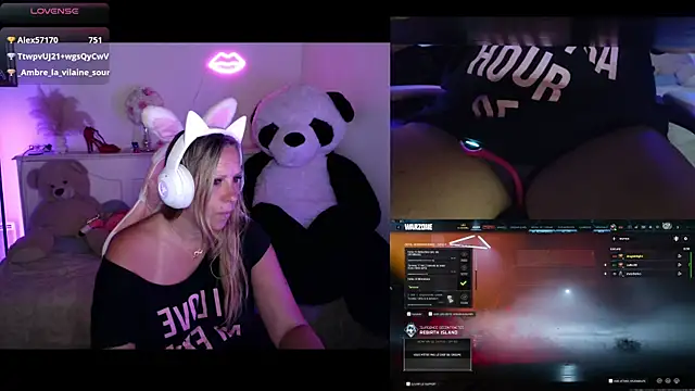 Angie-night webcam