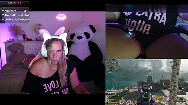 Angie-night webcam