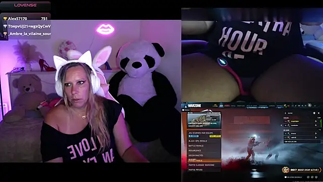Angie-night webcam