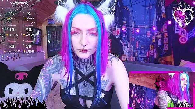 NekoCyber live cam on StripChat