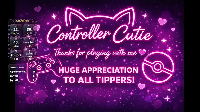 Controllercutie webcam