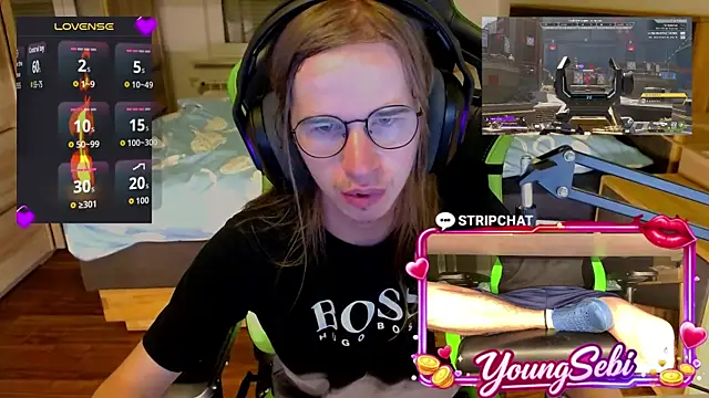YoungSebi webcam