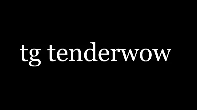 Tenderalise webcam
