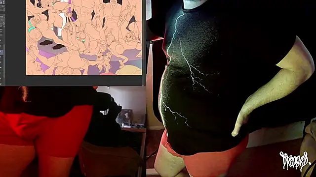 DrenchedArt webcam