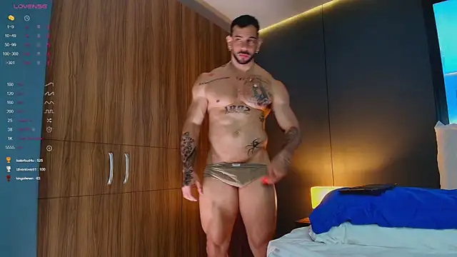 massimo_visconti (M young) - 💥taking off a garment + sexy dance 💥