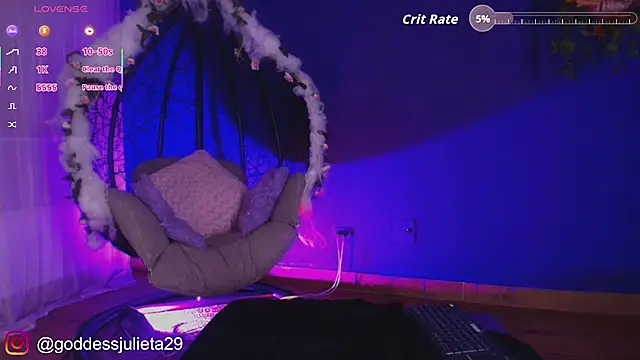 GoddessJulieta_ webcam