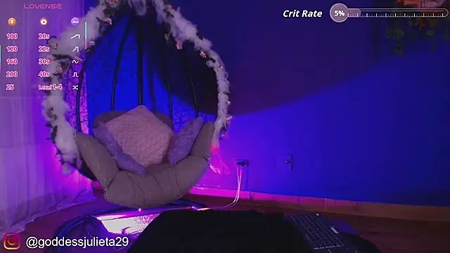 GoddessJulieta_ webcam