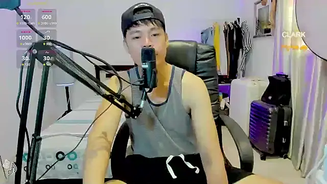 clarkdangerous (Ask my age) - 2nd cum #asian #gay #lovense #daddy