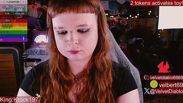VelvetDiablo live sex cam