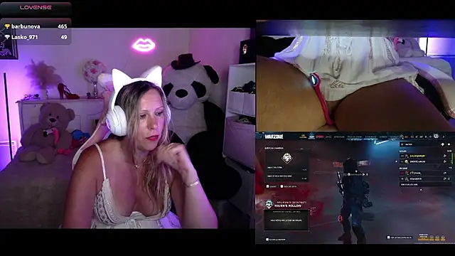 Angie-night webcam