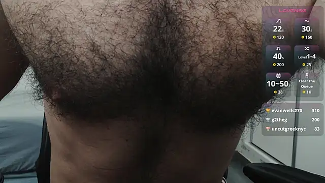 cutehairymacho webcam