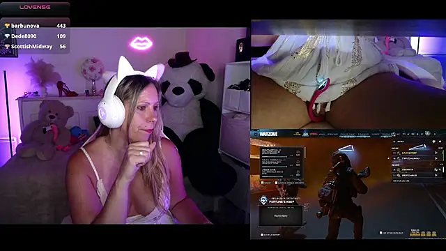 Angie-night webcam