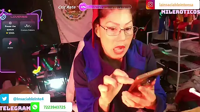LaInsaciableIntensa webcam