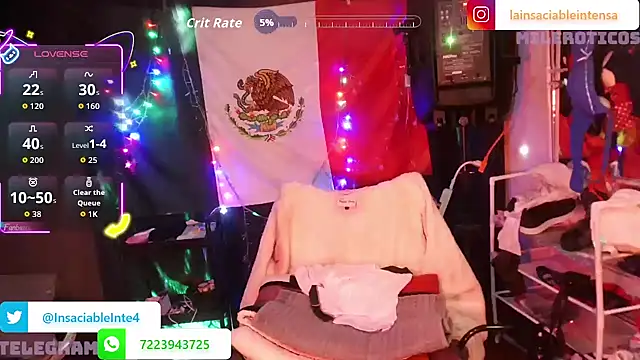 LaInsaciableIntensa webcam