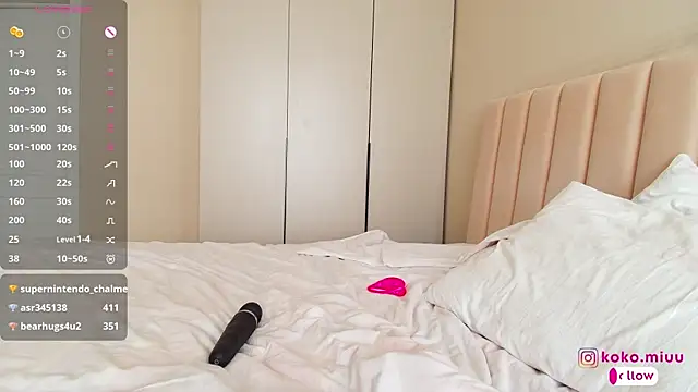 KokoMiu's live cam