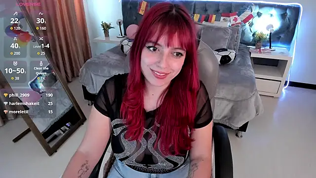 Blair_red_ webcam